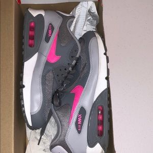 Pink and Grey Nike Air Max 90